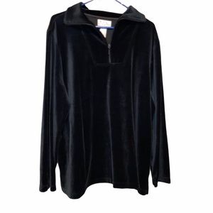 Vintage N. Y. L. Velour Pullover